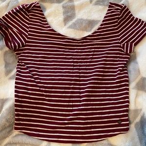 Striped Crop Top